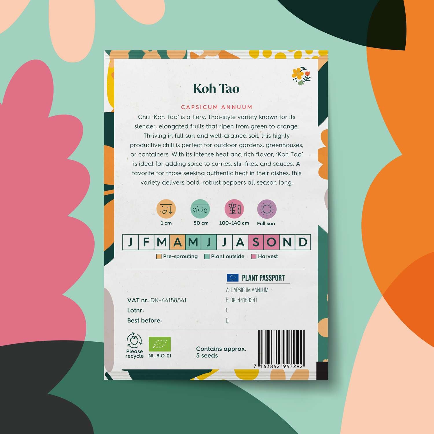 Chili 'Koh Tao' (BIO Samen)